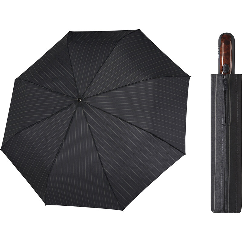 Doppler Magic XM Business luxusní pánský plně automatický deštník s proužky