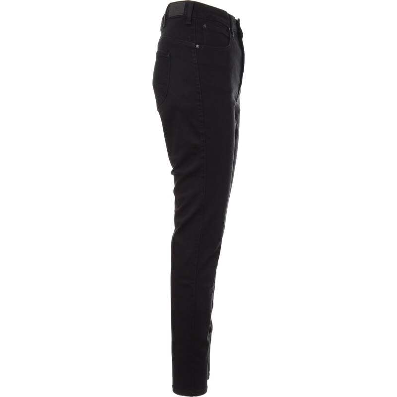 Lee jeans Super High Scarlett Black Rinse dámské černé