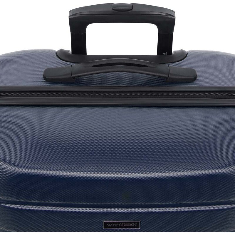 Kabinový cestovní kufr Wittchen, tmavě modrá, ABS
