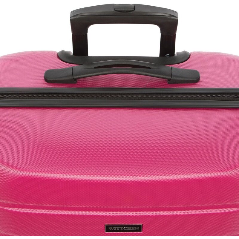 Kabinový cestovní kufr Wittchen, růžová, ABS