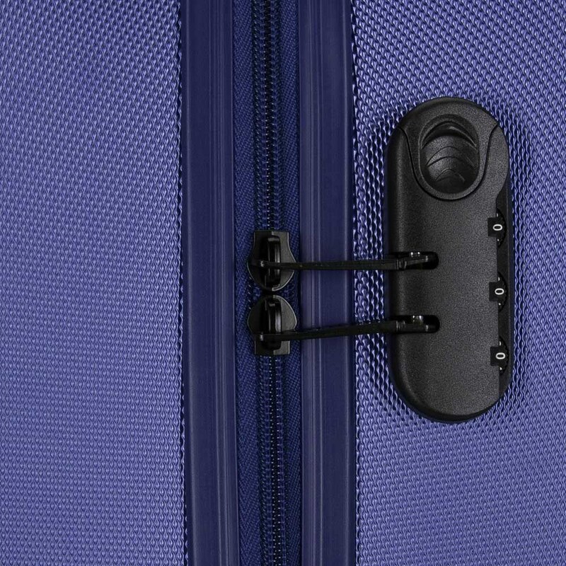 Velký kufr z ABS-u Wittchen, tmavě modrá, ABS