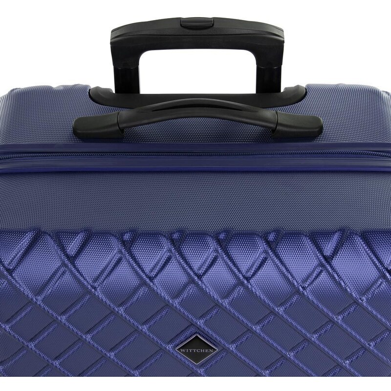 Velký kufr z ABS-u Wittchen, tmavě modrá, ABS