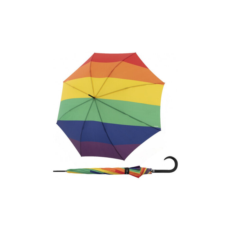 Doppler Modern Art Pride Rainbow - holový vystřelovací deštník 75000974