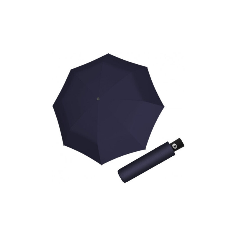 Doppler Smart Fold - plně automatický deštník, modrá, plná barva