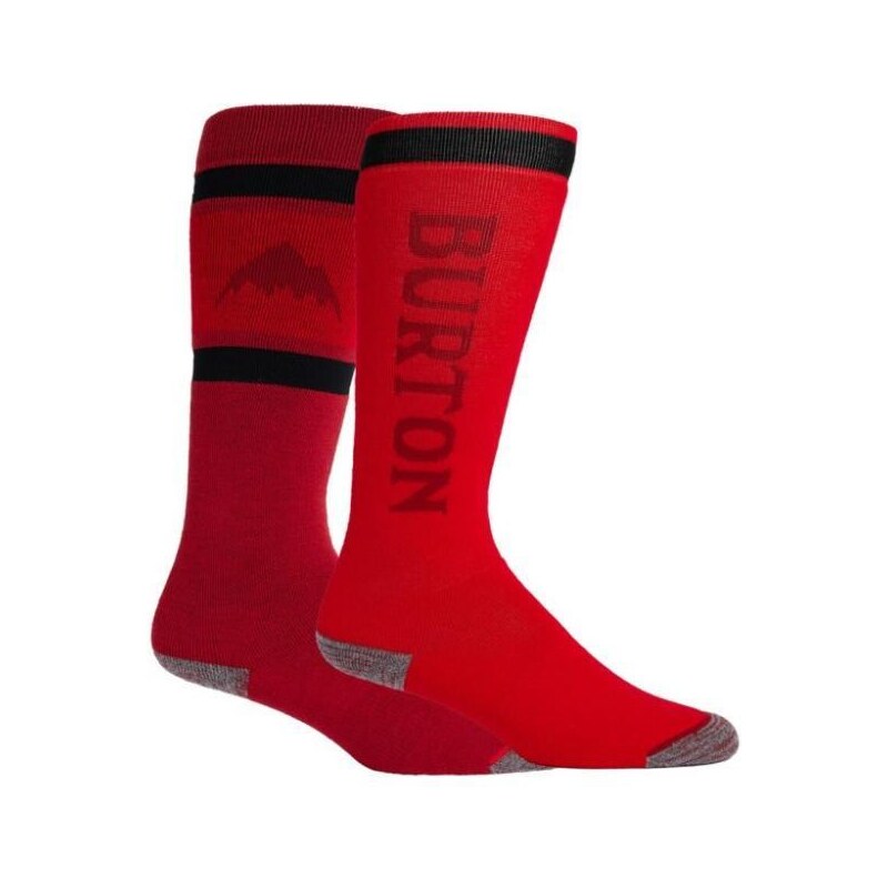 Burton zimní ponožky Weekend Midweight 2pack Socks 2022 Womens Tomato
