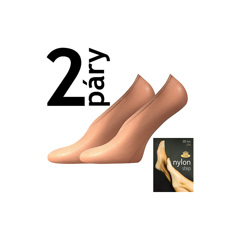 Fuski BOMA s.r.o. NYLON STEP 20 DEN punčochové ťapky Lady B 85483394