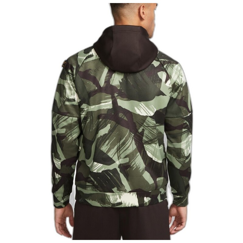 Mikina kapucí Nike Therma-FIT Men Allover Camo Fitne Hoodie dq6949-220
