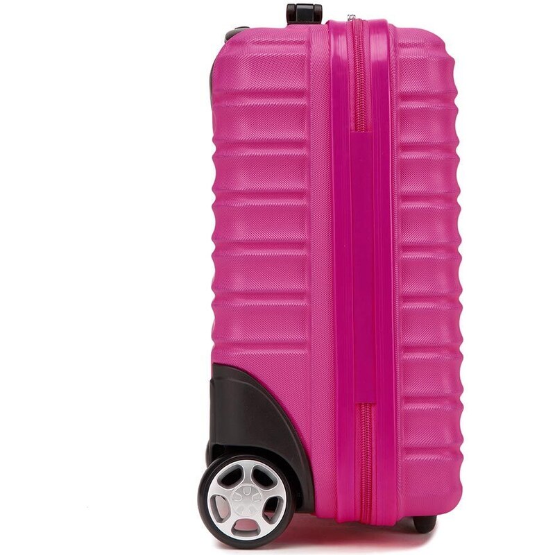 Kabinový kufr Wittchen, růžová, ABS