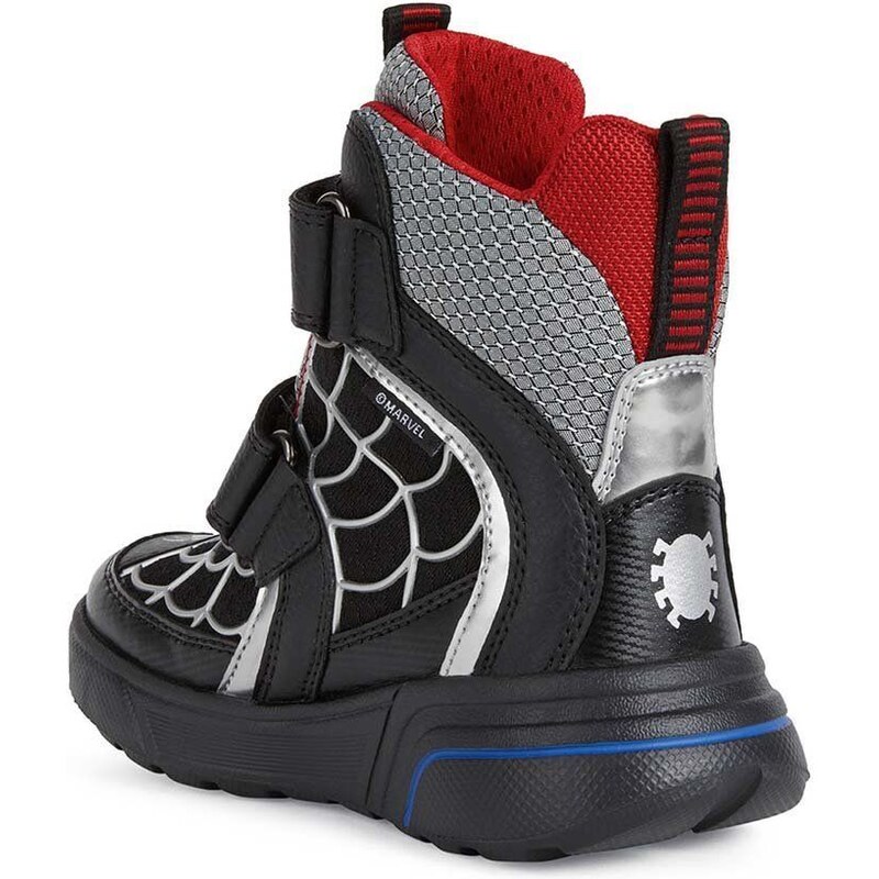 Dětské boty Geox X Marvel černá barva