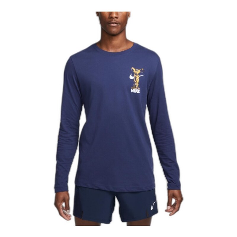 Triko dlouhým rukávem Nike Dri-FIT "Wild Card" Men s Long-Sleeve Fitness T-Shirt dx0981-410