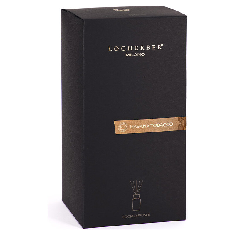 Locherber Milano – aroma difuzér Habana Tobacco (Tabák z Havany), 500 ml