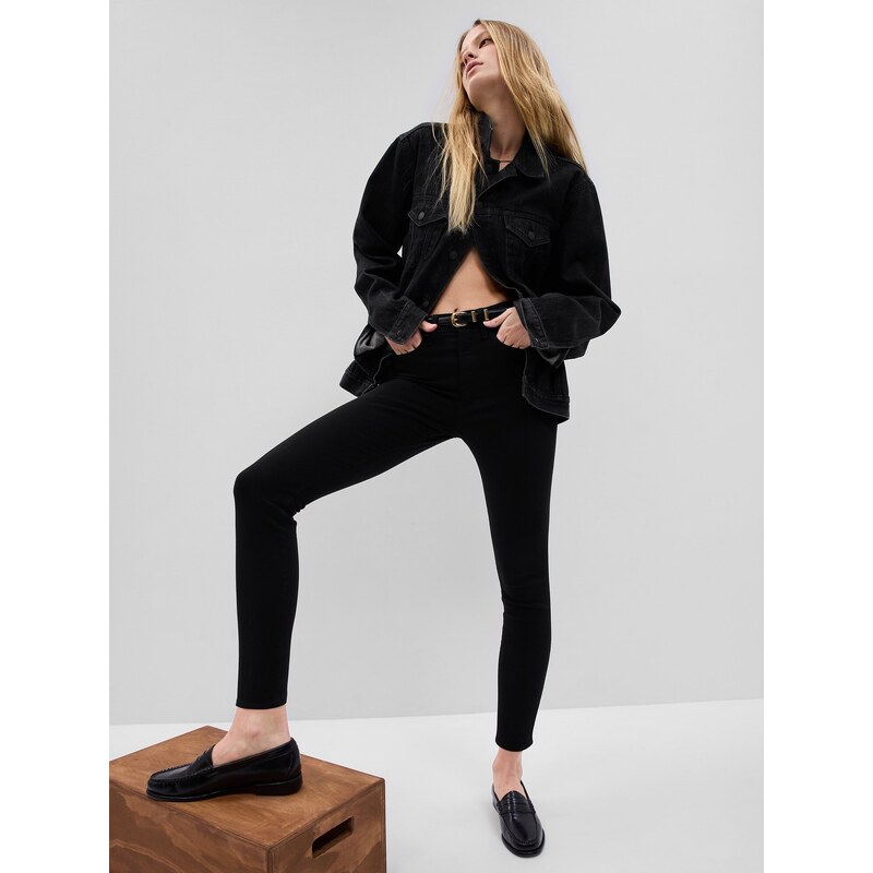 GAP Džíny high rise true skinny - Dámské 107058458