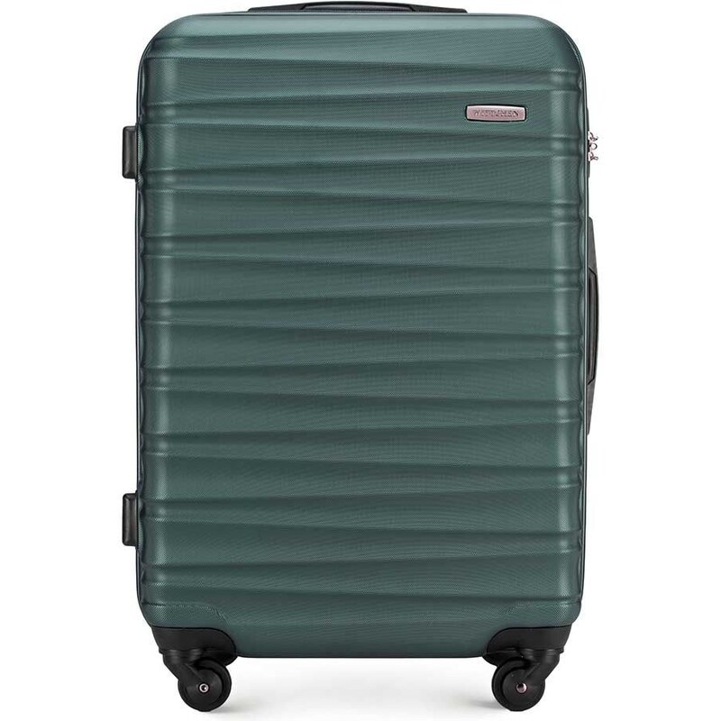 Střední zavazadlo Wittchen, zelená, ABS