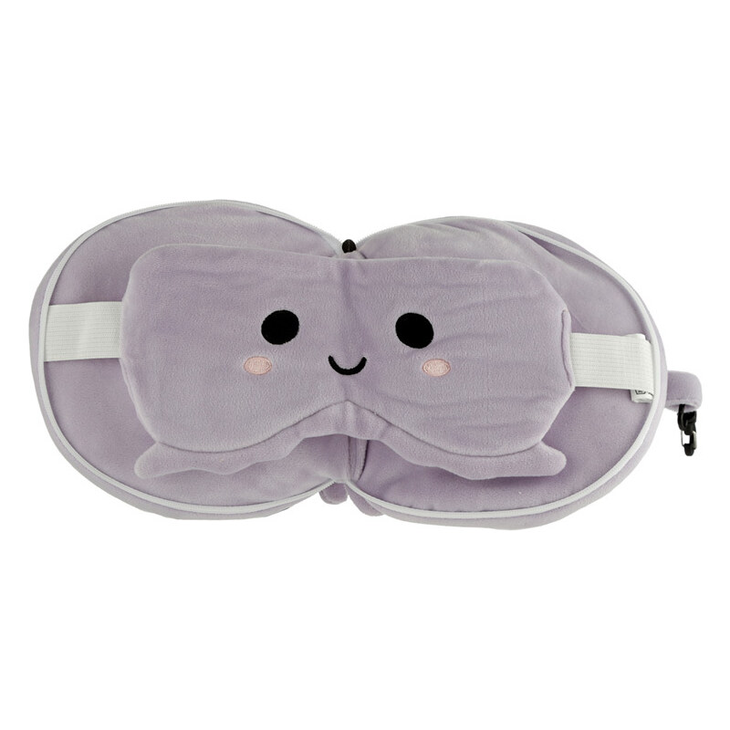 Relaxeazzz cestovní polštářek & maska na oči Chobotnice