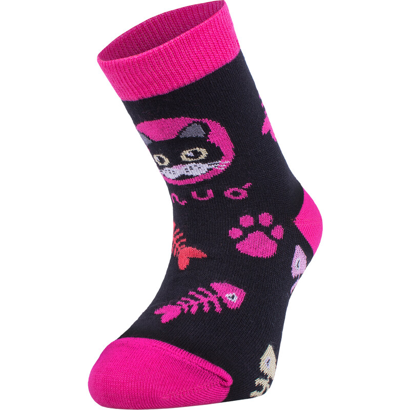 Trepon Unuo, Dětské bambusové ponožky Classic, Kočka pes holka