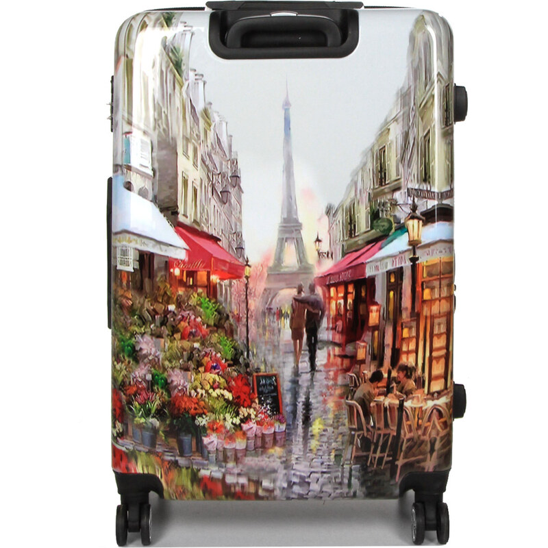 Cestovní kufr Madisson 4W L Paris street