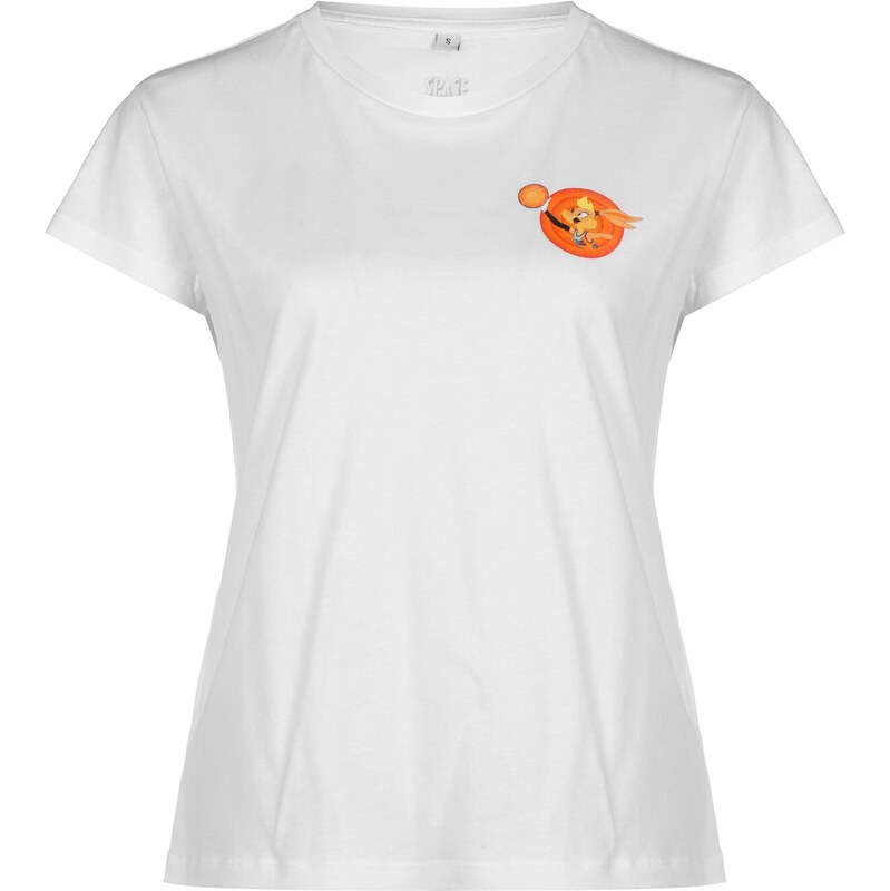 Merchcode Tričko Lola světlemodrá / oranžově červená / černá /