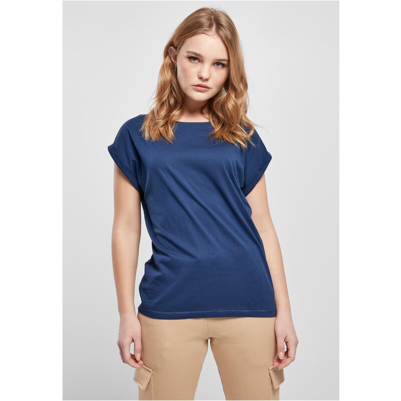 Urban Classics Dámské tričko s prodlouženým ramenem spaceblue