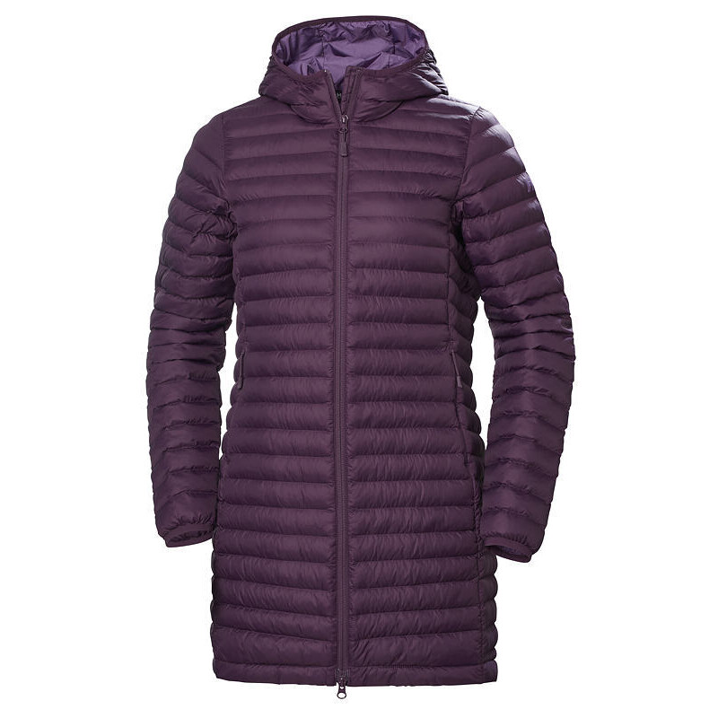 Dámský zimní kabát HELLY HANSEN W SIRDAL LONG INSULATOR JACKET 670 AMETHYST