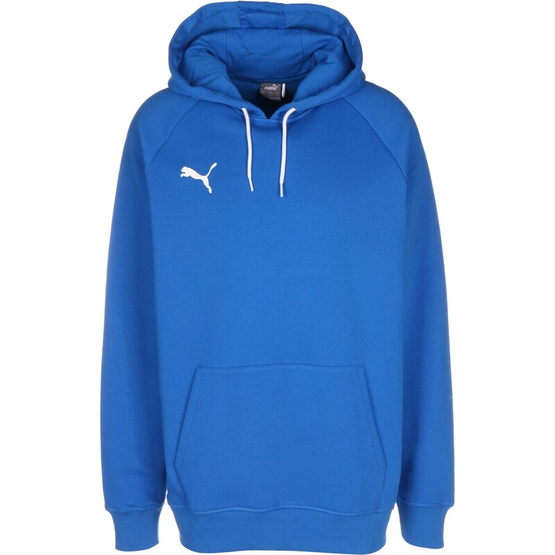 PUMA Sportovní mikina modrá / bílá
