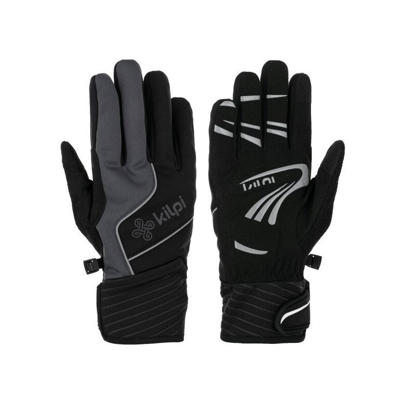 Softshellové rukavice Kilpi ROT-U černá