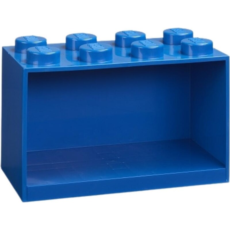 Lego Modrá nástěnná police LEGO Storage 21 x 32 cm