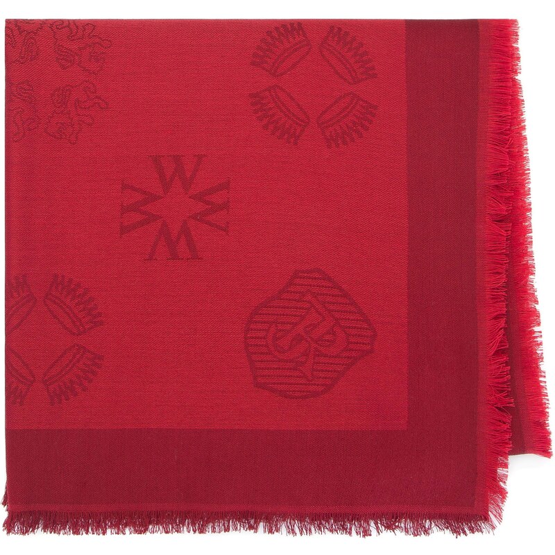 Dámský šátek Wittchen, dar red, polyester