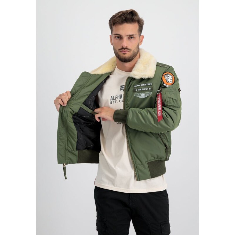 Bunda ALPHA INDUSTRIES Injector III Air Force olivová