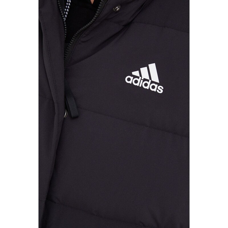 Péřová vesta adidas černá barva, HG6280