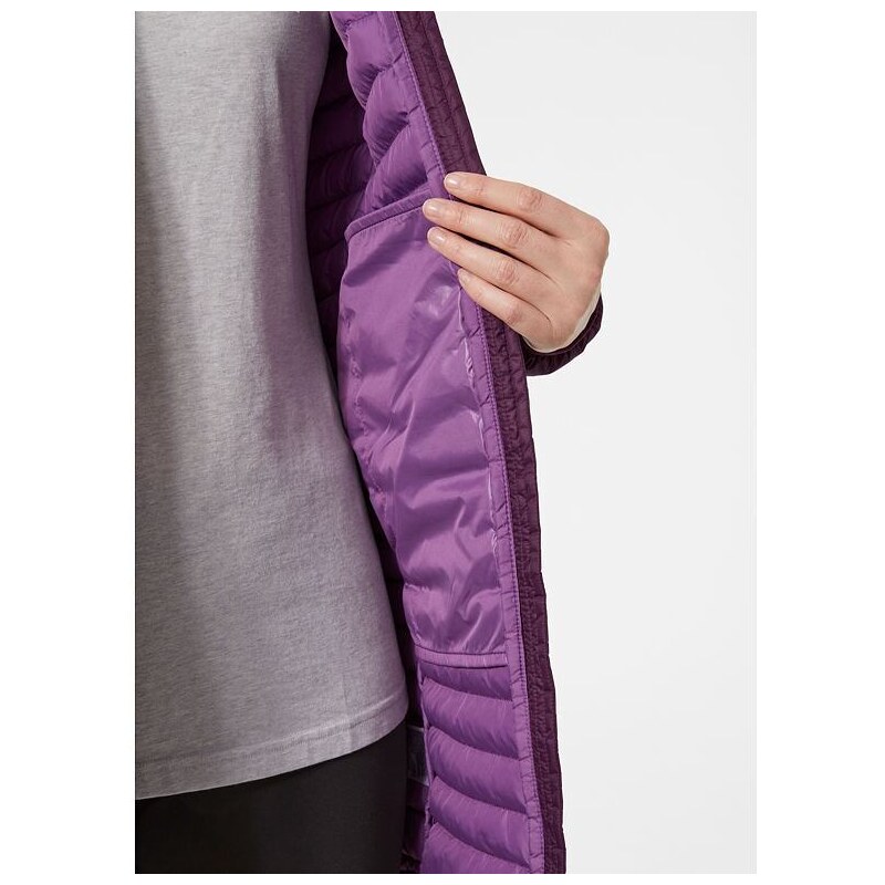 Dámský zimní kabát HELLY HANSEN W SIRDAL LONG INSULATOR JACKET 670 AMETHYST