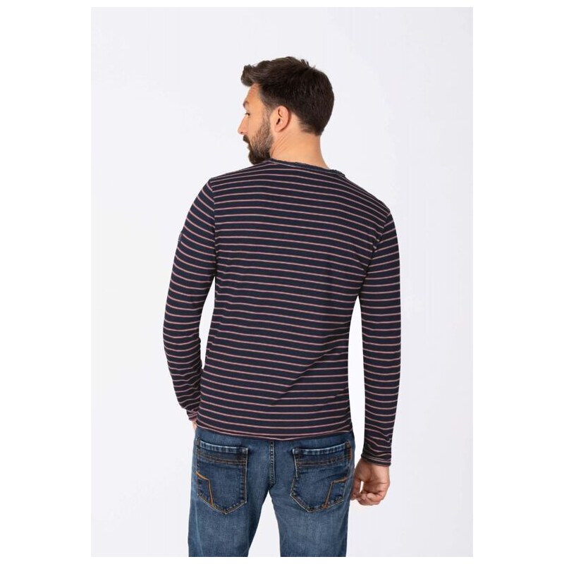 Pánské triko TIMEZONE Striped Longsleeve 3877