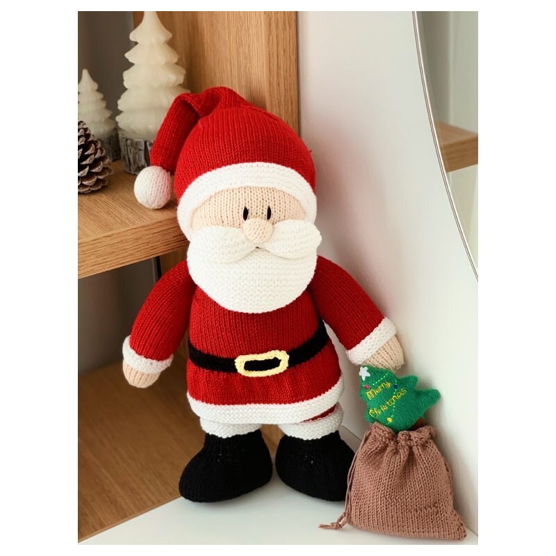 BRIMOON Santa Claus ručně pletený