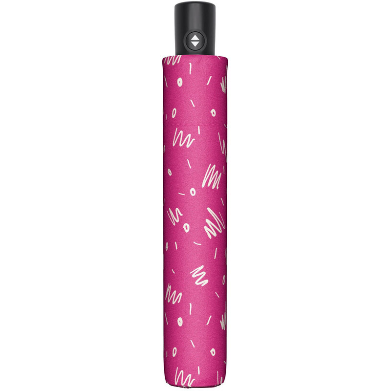 Doppler Zero Magic MINIMALY - dámský plně automatický deštník růžová