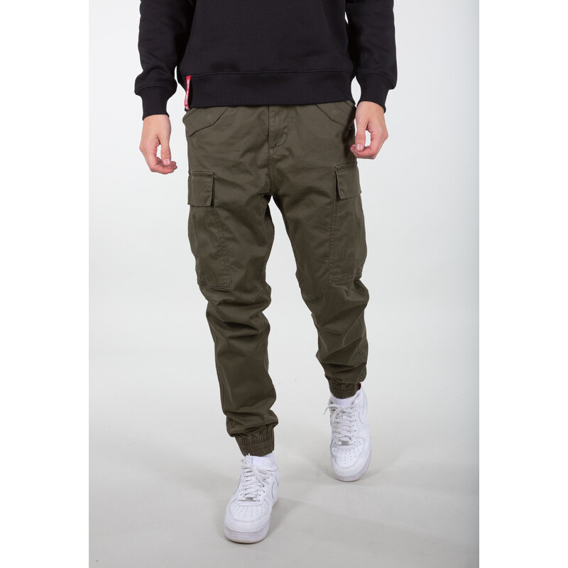 Alpha Industries Kalhoty Airman Pant black olive 75140233