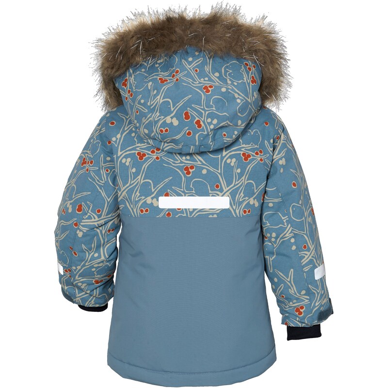 Dětská zimní bunda Didriksons Polarbjornen Print Blue