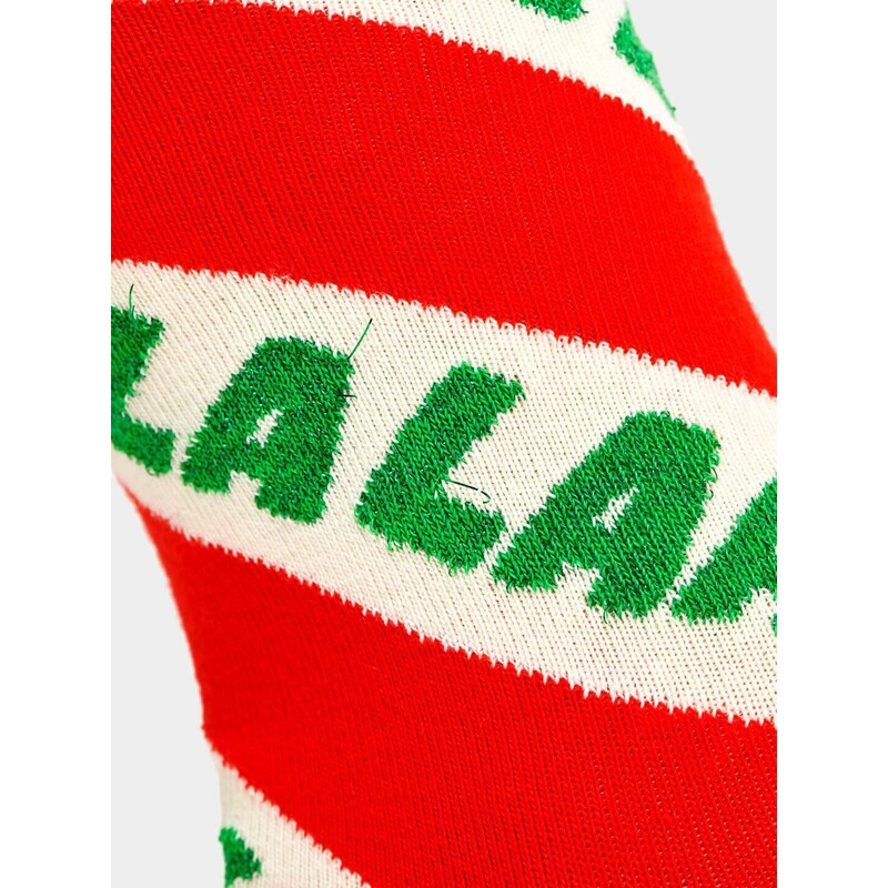 Happy Socks Fa La La La (red/green)barevná