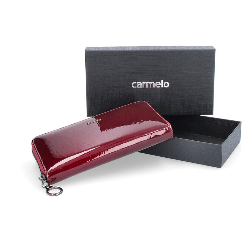 Dámská kožená peněženka Carmelo červená 2111 U CV