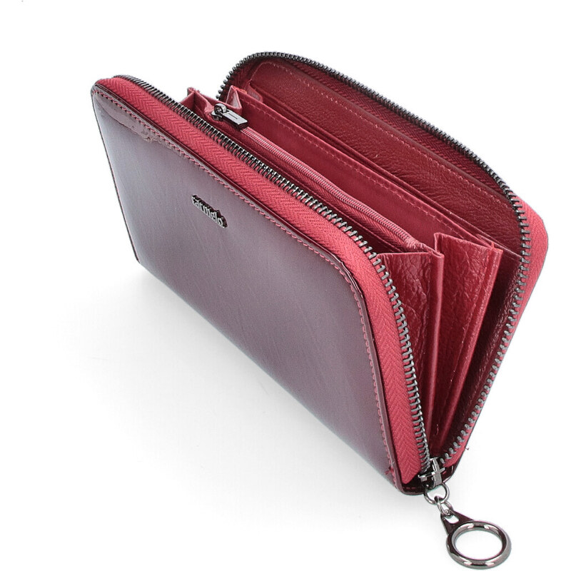 Dámská kožená peněženka Carmelo červená 2111 U CV