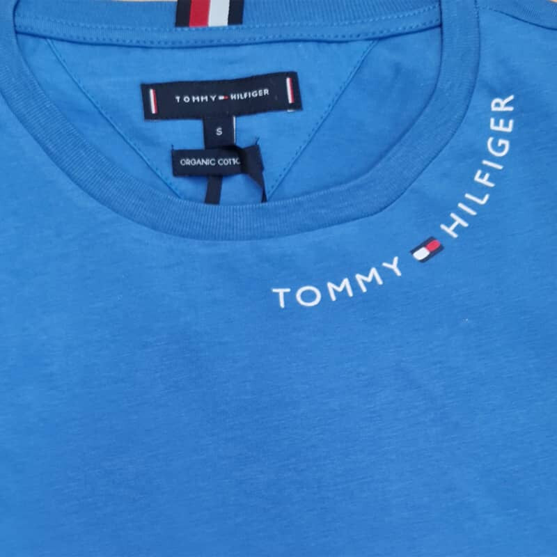 Pánské modré triko Tommy Hilfiger