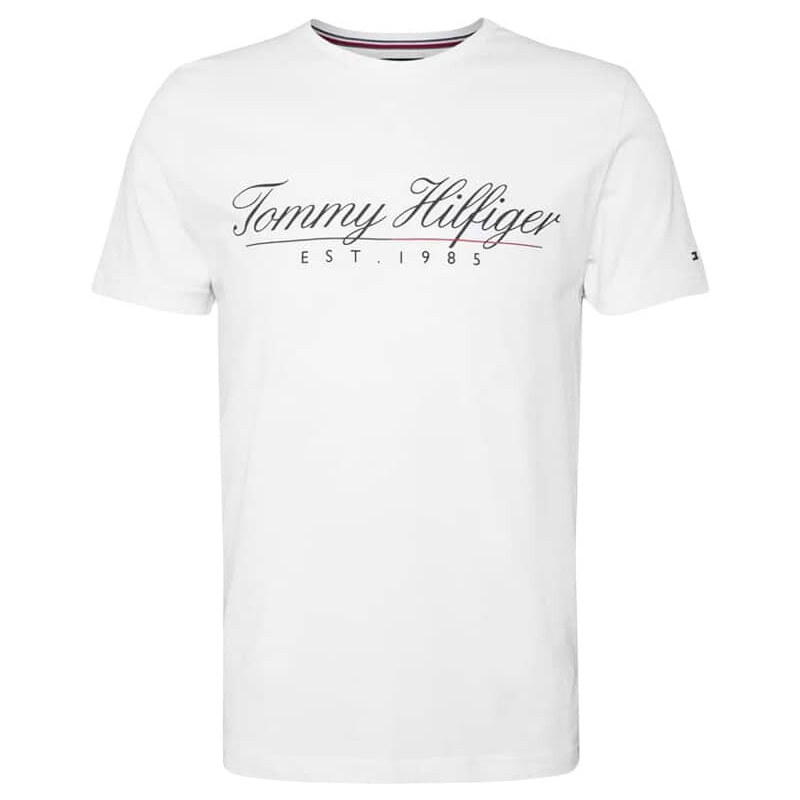 Pánské bílé triko Tommy Hilfiger