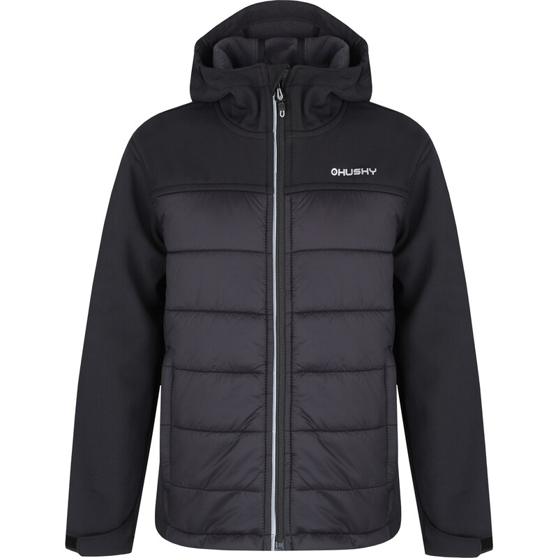 Dětská softshell plněná bunda HUSKY Swany K black