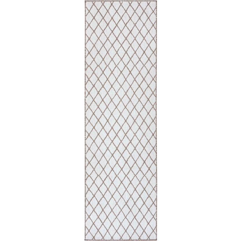NORTHRUGS - Hanse Home koberce Kusový koberec Twin-Wendeteppiche 105455 Linen – na ven i na doma - 80x150 cm