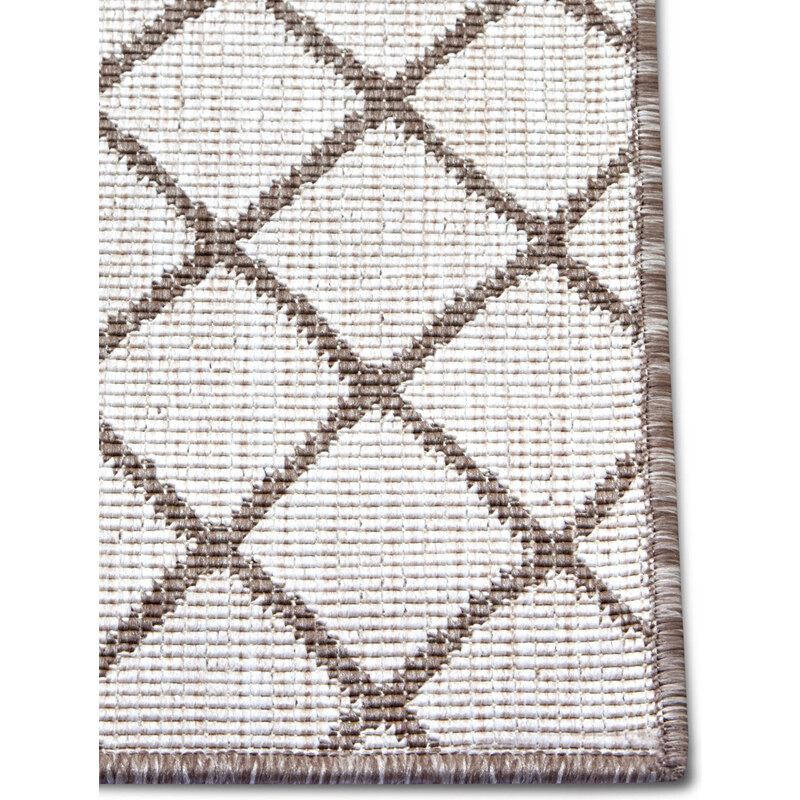 NORTHRUGS - Hanse Home koberce Kusový koberec Twin-Wendeteppiche 105455 Linen – na ven i na doma - 80x150 cm