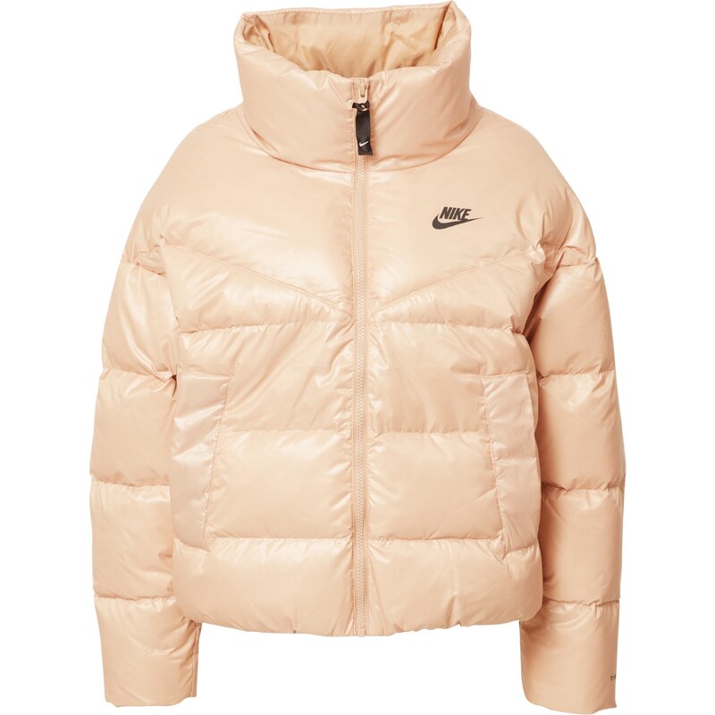 Nike Sportswear Zimní bunda pudrová