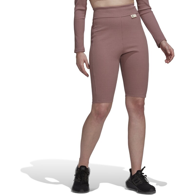 adidas Performance adidas Studio Lounge Ribbed Shorts WONOXI