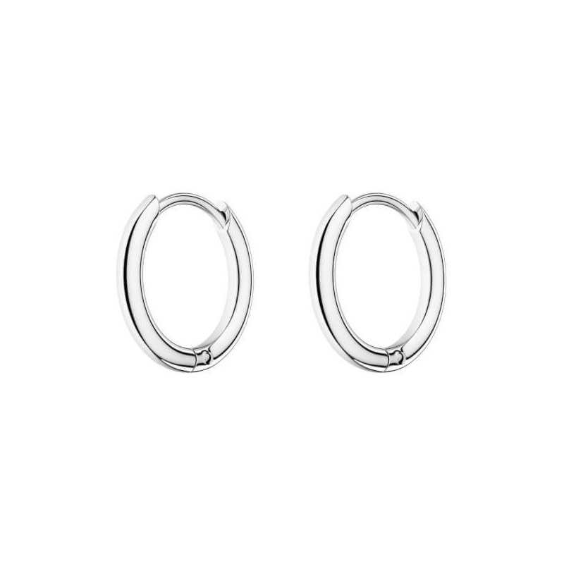 Šperky Rosefield náušnice Small Hoops Silver