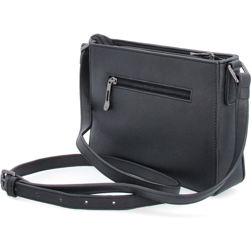 Kožená kabelka crossbody Noelia Bolger černá NB 0071 C