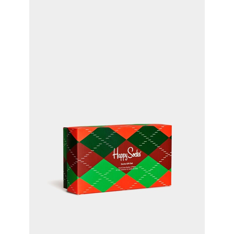 Happy Socks 3 Pack Holiday Classics (multi)barevná