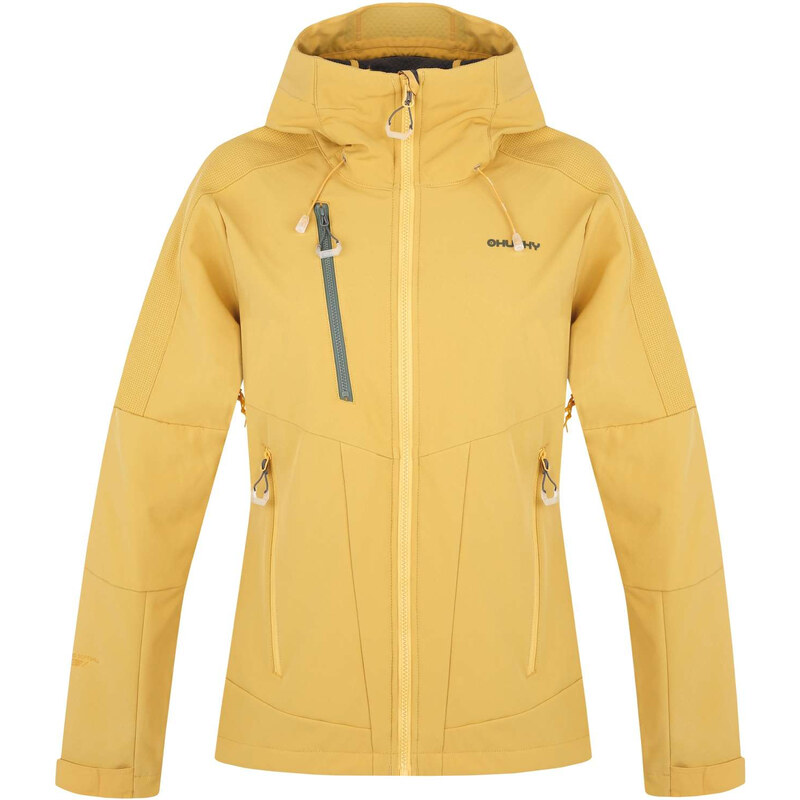 Dámská softshell bunda HUSKY Sevan L lt. yellow