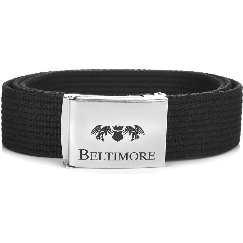Textilní pásek Beltimore černý F79